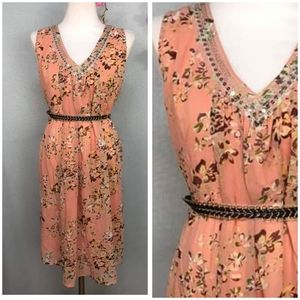 Orange Summer Dress